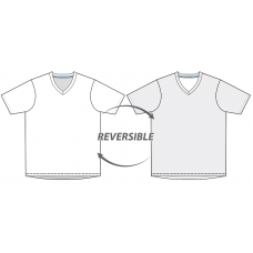 Power Short Sleeve Reversible V-Neck - Womens